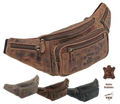 Gürteltasche Hüfttasche Bauchtasche Crossbag Wimmerl ECHTES RINDLEDER!