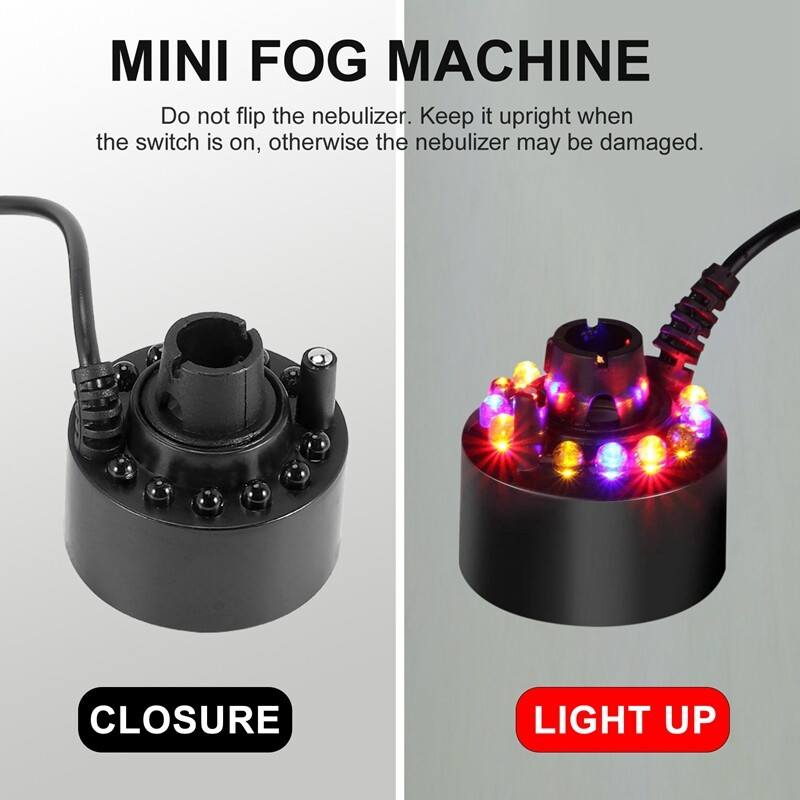 1X(Mist Maker, Indoor Fountain Foggers, Small Pond Fog Machine