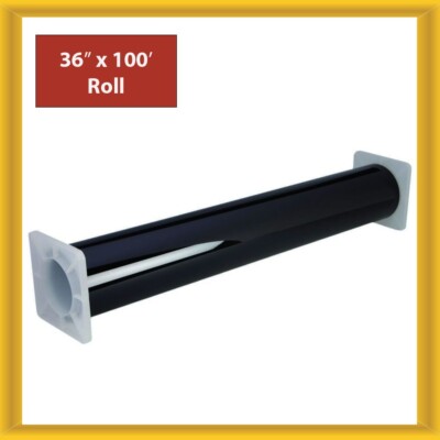 TView 35% Window Tint Film Roll 2 Ply 1.0MIL 100ft x 36in Black - New
