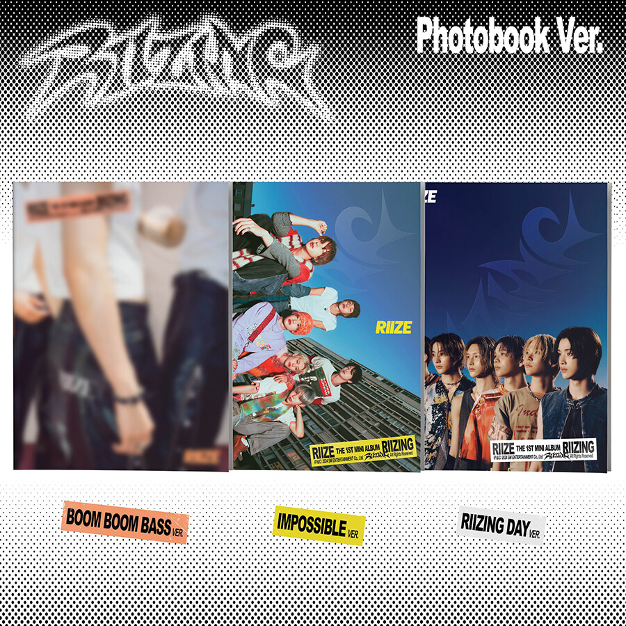 RIIZE [RIIZING] 1st Mini Album PHOTO BOOK Ver/CD+Book+Poster+Photo 