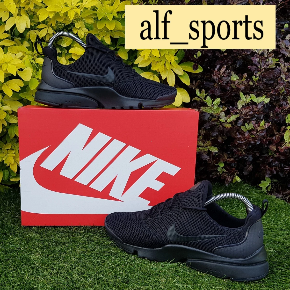 BNWB Authentic Nike Presto Fly Triple Black Trainers in