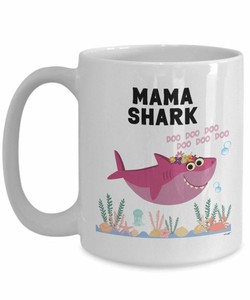 mama shark mug