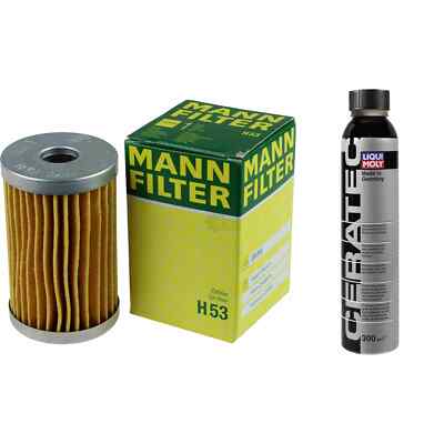 MANN-FILTER ÖLFILTER H 53 + LIQUI MOLY Cera Tec 3721