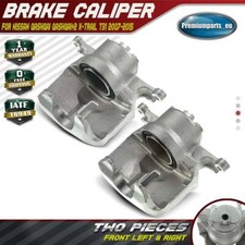 2x Brake Caliper Front Side for Nissan Qashqai Qashqai+2 X-Trail T31 2007-2015
