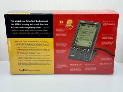 1997 Palm Pilot Professional PDA & Modem x US Robotics **BRAND NEW