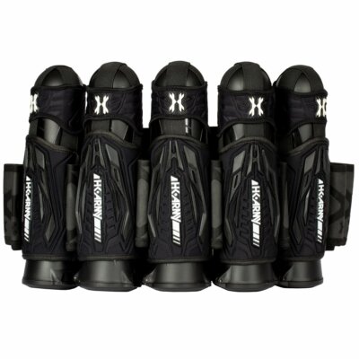Pack Harnais Paintball HK Army Zero G 2.0 - 5+4+4 - Noir/Bleu - Très Peu Servi