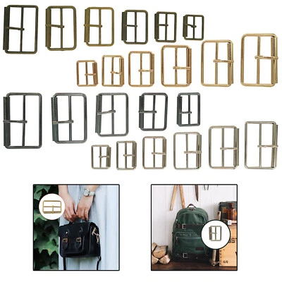 TRIMMING SHOP Roll Dorn Metallschnalle zum Umreifen Lederhandwerk Taschengürtel 25/30/35/40/45/50 mm