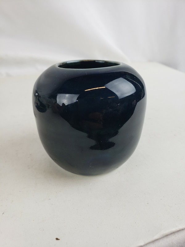 Superb vintage studio pottery vase, Japanese
