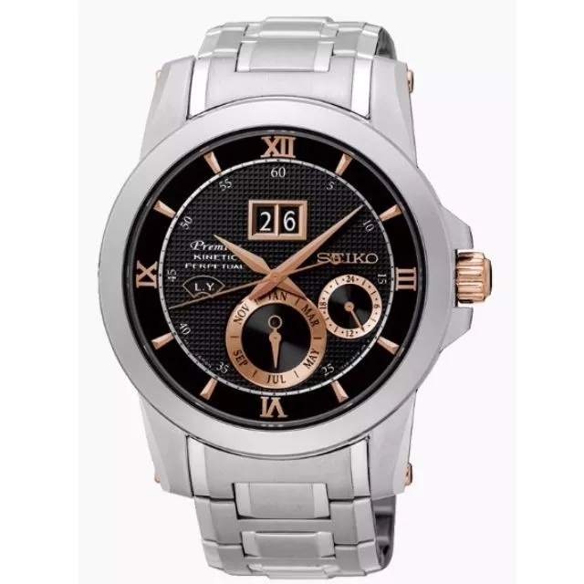Seiko watches kinetic perpetual hot sale