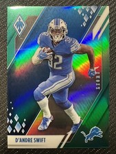 2021 Phoenix D'Andre Swift /25 Green Detroit Lions #37 Second 2nd Year Dandre