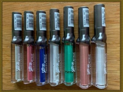 EYESHADOW SAFFRON Metallic Liquid Eye Shadow - High Pigment, Long Lasting Glam,