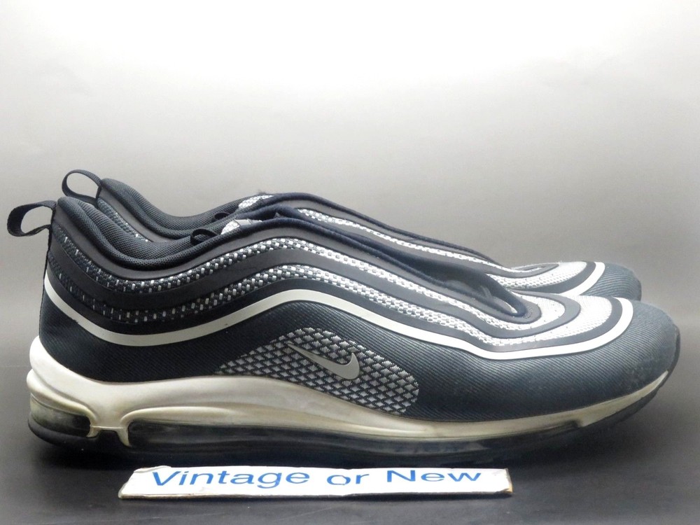 Men's Nike Air Max 97 Ultra 17 Black Platinum Anthracite Size 13 918356-001