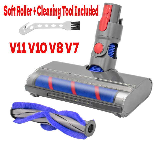 Floor Carpet Brush Head For Dyson V7 V8 V11 SV10 Motorhead Animal Absolute