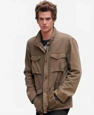 Andrew Garfield The Amazing Spider Man Peter Parker Green Jacket with  Hoodie
