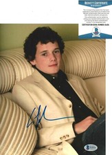 ACTOR ANTON YELCHIN SIGNED 'FRIGHT NIGHT' 8x10 MOVIE PHOTO BECKETT COA STAR TREK