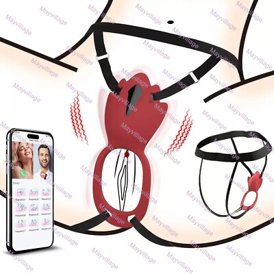 Couple Sex Toys Wearable Panty Vibrator Vibrating Penis Ring Clitoral  Stimulator
