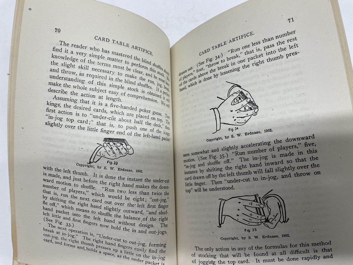RARE The Expert at the Card Table by S.W. Erdnase The Charles Powner Co. Edition | eBay RARE The Expert at the Card Table by S.W. Erdnase The Charles Powner Co. Edition | eBay