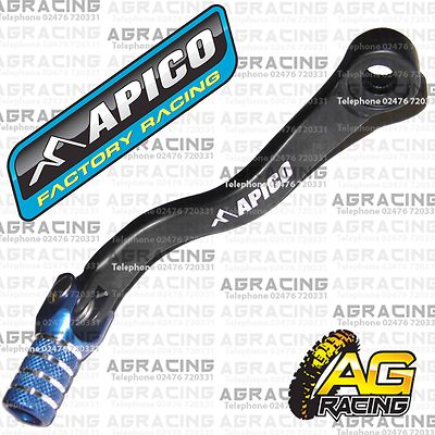 Apico Schwarz Blau Schalthebel Für Husaberg TE 250 2014 Motocross Enduro Neu