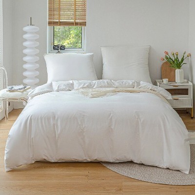 Duvet Cover Set Cotton Fabric High Textile Count Excellent Touch Bedding Set