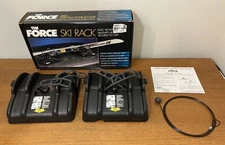 The Force Magnetic Ski Rack Holds 2 Pair of Skis Fits All Makes of Cars COMPLETE