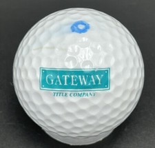 Gateway Title Company Logo Golf Ball 1 Spalding Pre-Owned