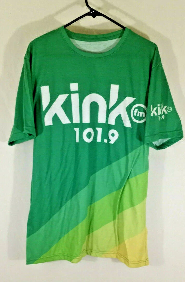 101.9 KINK FM Vintage Radio Station Promo Shirt Uniquely Portland