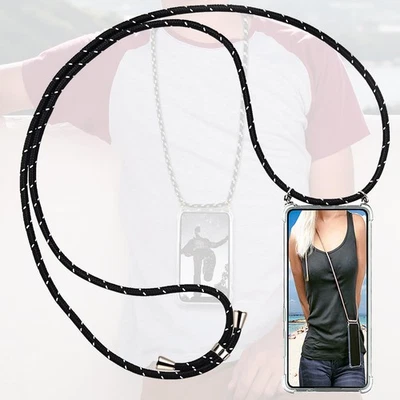 Schutz Hülle Für Samsung Galaxy A33 5G Kordel Band Handy Kette Case Cover Tasche - Bild 1 von 4