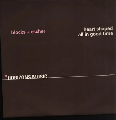 Blocks & Escher Heart Shaped / All In Good Time Vinyl Single 12inch NEAR MINT