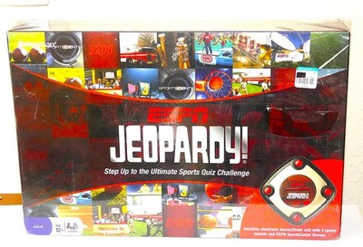 ESPN Jeopardy Sports Quiz Challenge Pressman Toys