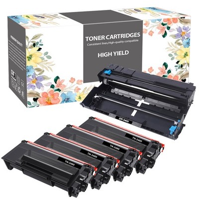 Toner/Trommel Compatible with Brother TN-3480 DR-3400 DCP-L5500DN HL-L5000D