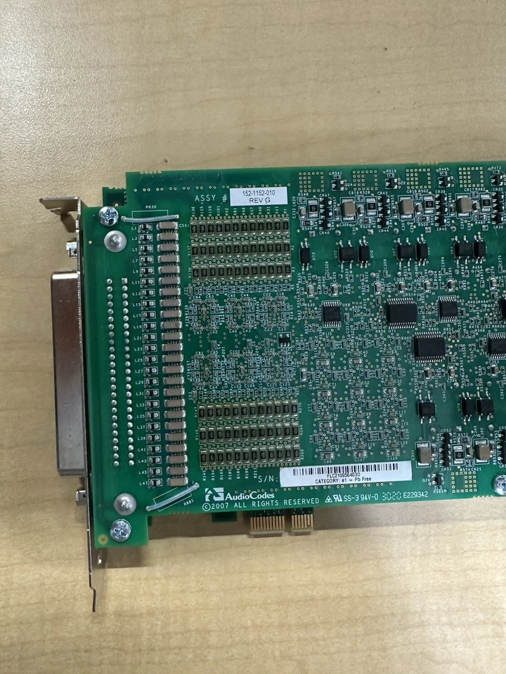 AudioCodes SmartWORKS LD Series 910-0808-001 New (Rev G) Analog Telephony Card - Image 2 of 4