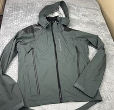 Showers Pass IMBA Hooded Full Zip Jacket Mens Small Waterproof Breathable Green