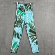 OFFLINE by Aerie Real Me High Rise Crossover 7/8 Leggings Blue Green Tie Dye M