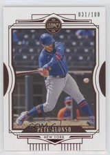2021 Panini Chronicles Legacy Red 31/100 Pete Alonso #18 o7m