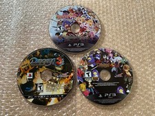 Disgaea D2 Brighter + 3 Absence + 4 Promise (PS3) - DISCS ONLY *AUTHENTIC/TESTED