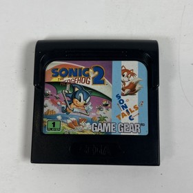 Sega Game Gear Lot w 7 games Case Power Back & Screen TESTED-