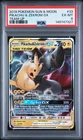 2019 POKEMON SUN & MOON TEAM UP #33 PIKACHU & ZEKROM GX PSA 6