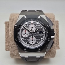 AUDEMARS PIGUET ROYAL OAK OFFSHORE 26400IO TITANIUM WATCH 44 MM(MINT & ORIGINAL) 5