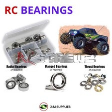RCScrewZ Rubber Shielded Bearings tam049r for Tamiya Wild Dagger MT #58231 | KIT