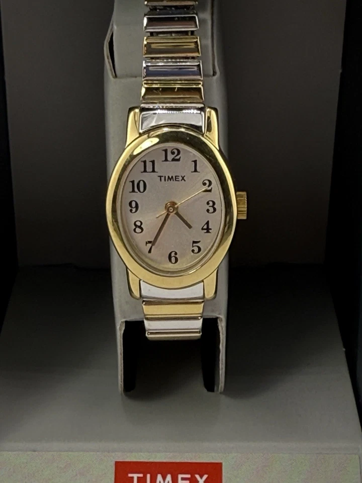 Timex® Women's Cavatina Two Tone Stainless Steel Watch - T2M570 M9- New!! - Image 3 of 4