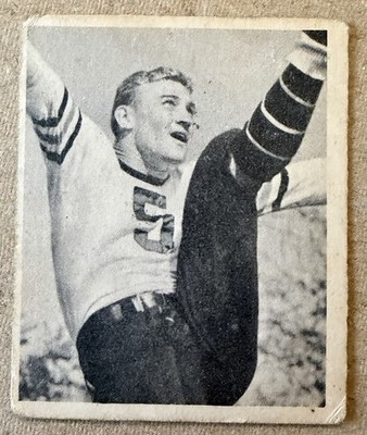 1948 Bowman #95 George McAfee Base RC Duke Bears HOF B