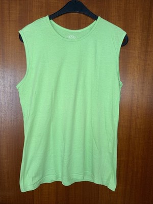 Identic Shirt ärmellos grün Gr. M