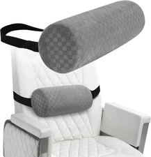 Lumbar Roll Pillow Support Foam Cushion For Lower Back Pain Office & Car New
