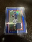 2025 Donruss Optic Football Jaxson Dart Blue Hyper Threads RC Giants