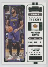 2022-23 Panini Contenders Green Game Ticket Anthony Davis #28 0l7n