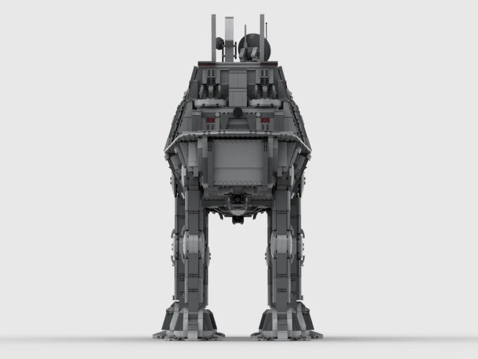 Modubrix Mocs Building Block All-Terrain Tactical Command Walker Bricks Toys Set - Image 3 of 4