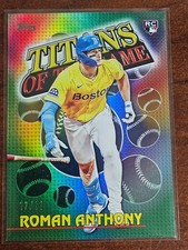 Topps 2026 Roman Anthony Titans Of The Game /99 RC Green TOG-9