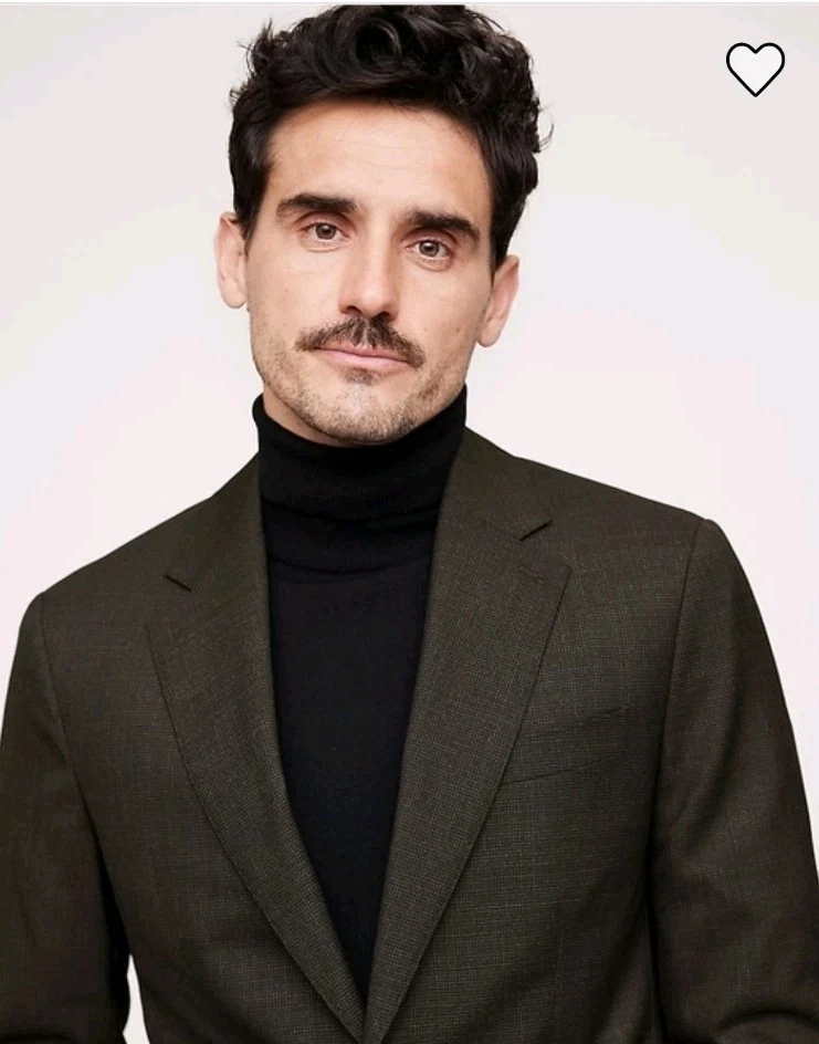 Chaqueta Traje Banana Republic Signature Rustico En VBC Marrón Pata de Gallo Talla 42 S Foto 2 de 4