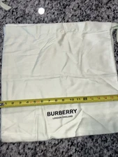 Burberry Medium Dust Bag  17x17 Inches
