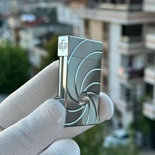 S.T Dupont Silver Flint Spectre 007 Ligne 2 encendedores llama única nuevo sellado)